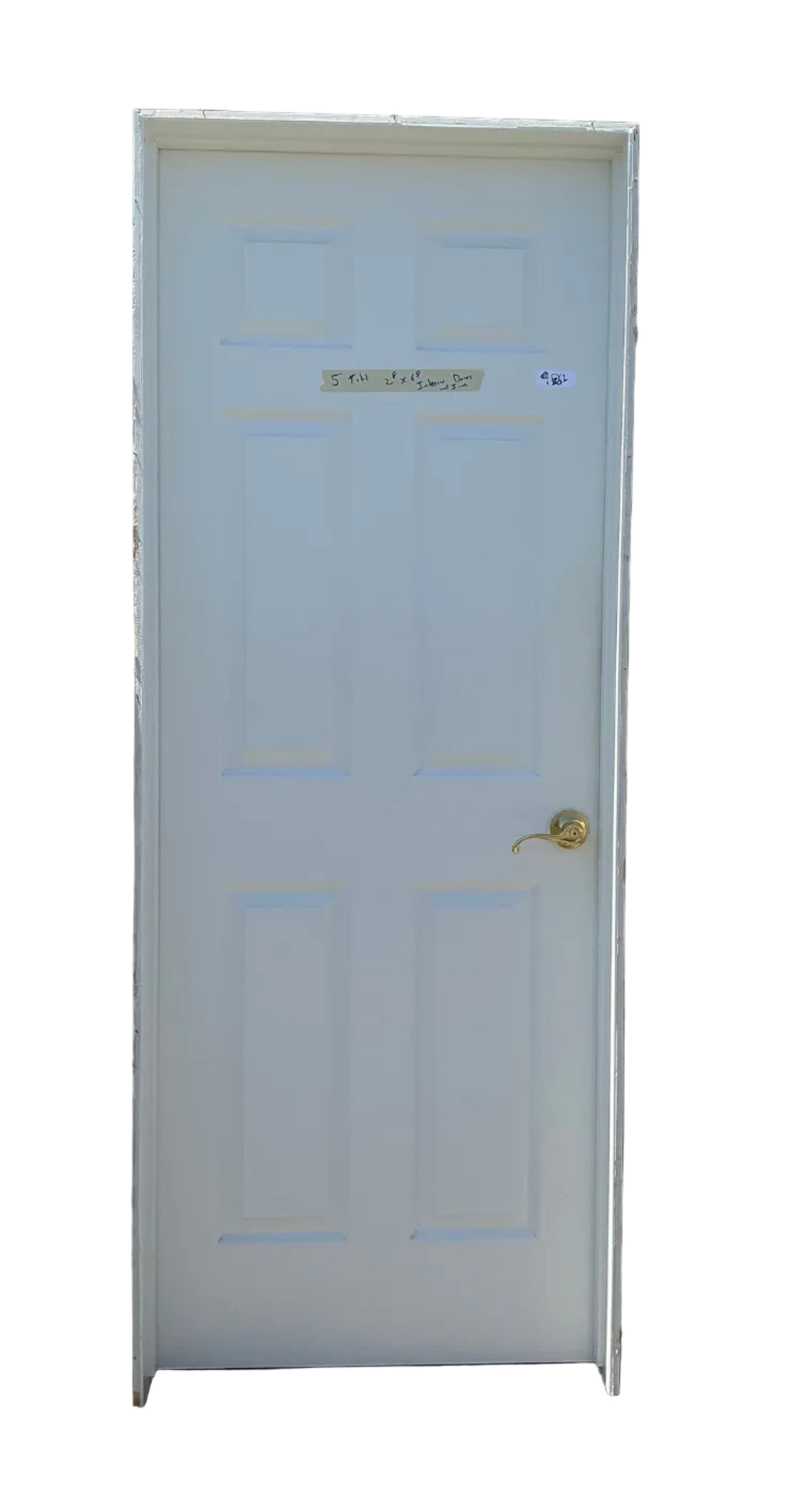 Door, interior, 6 panel, CY1