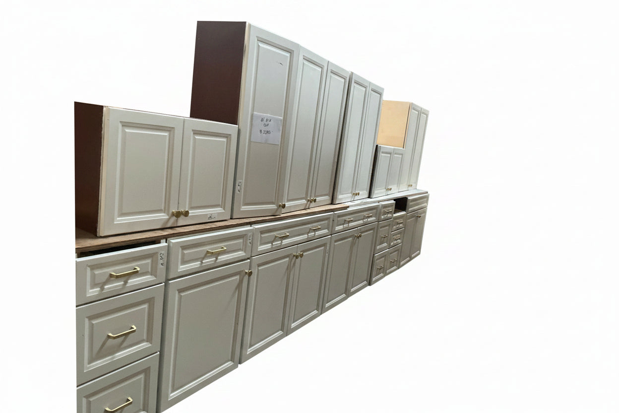 Kitchen Cabinets Set, 21 Pcs, CU8