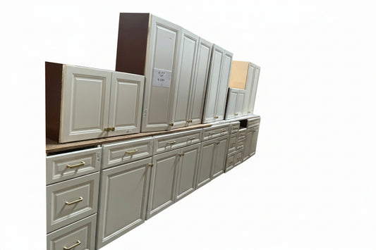 Kitchen Cabinets Set, 21 Pcs, CU8