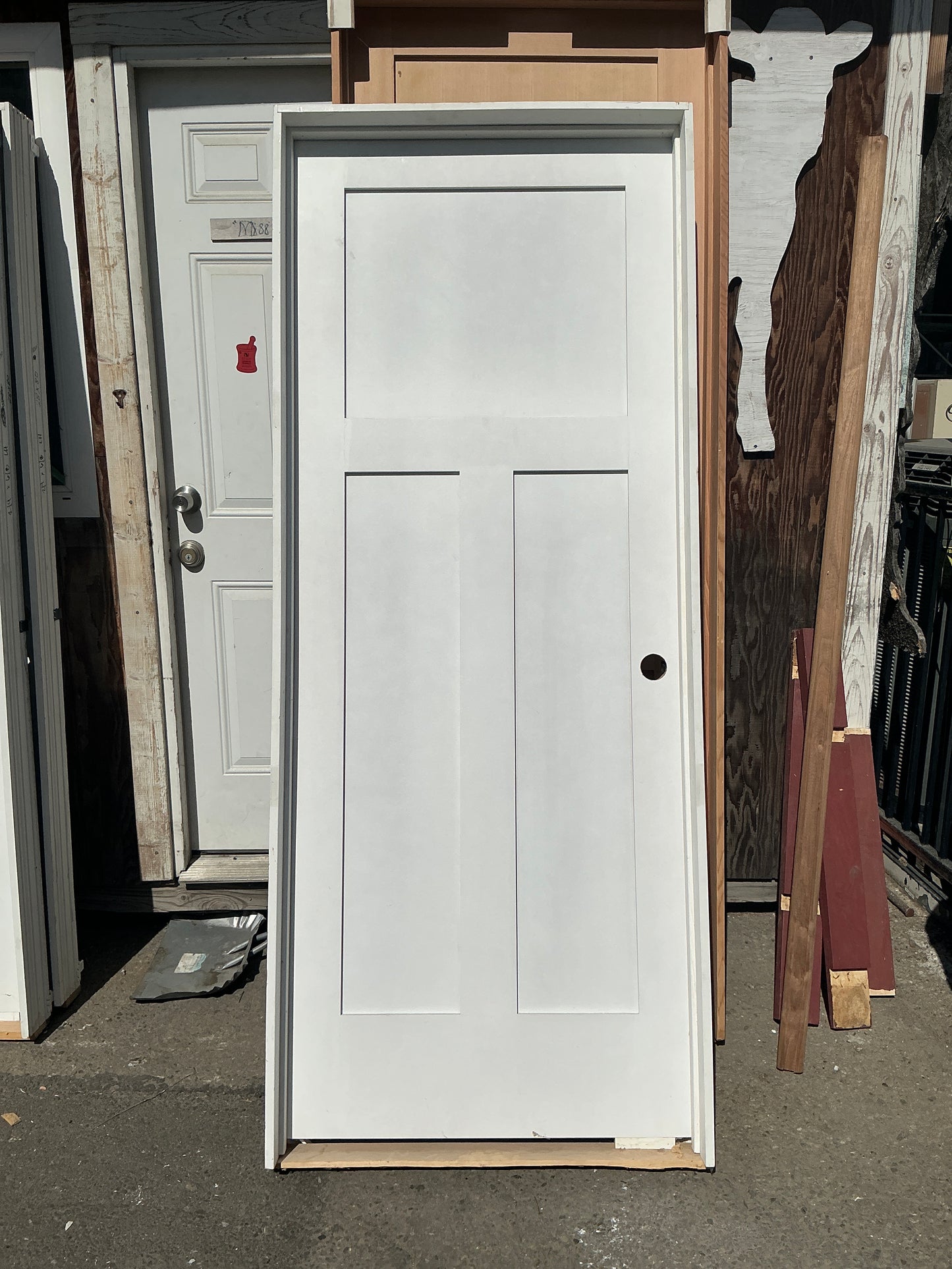 Interior Door, 3 panel Left Swing TRP