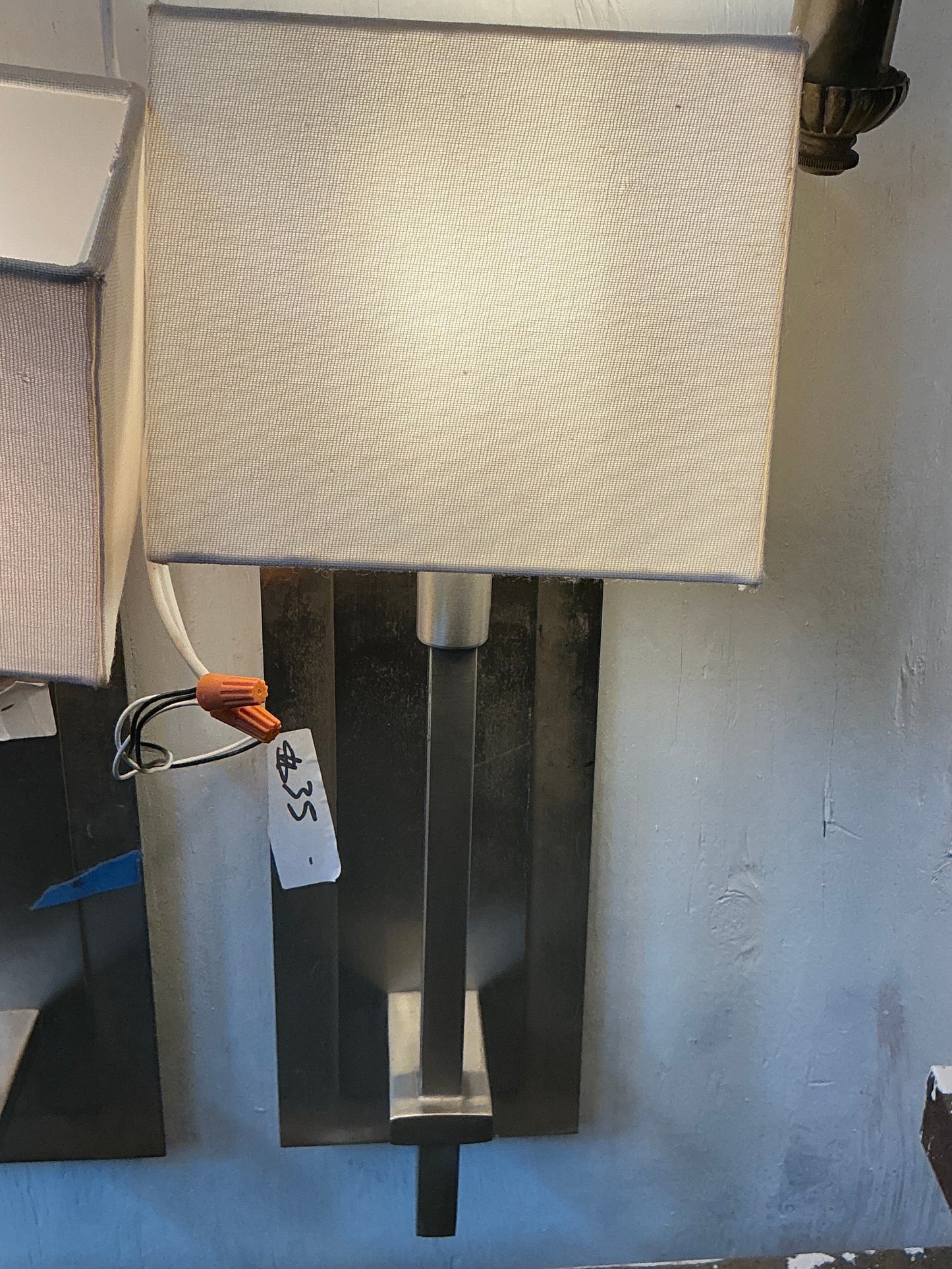 Silver sconces, TRP