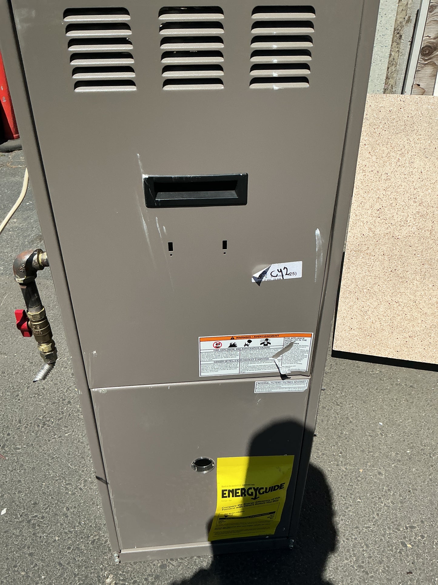 Standard furnace, CY9