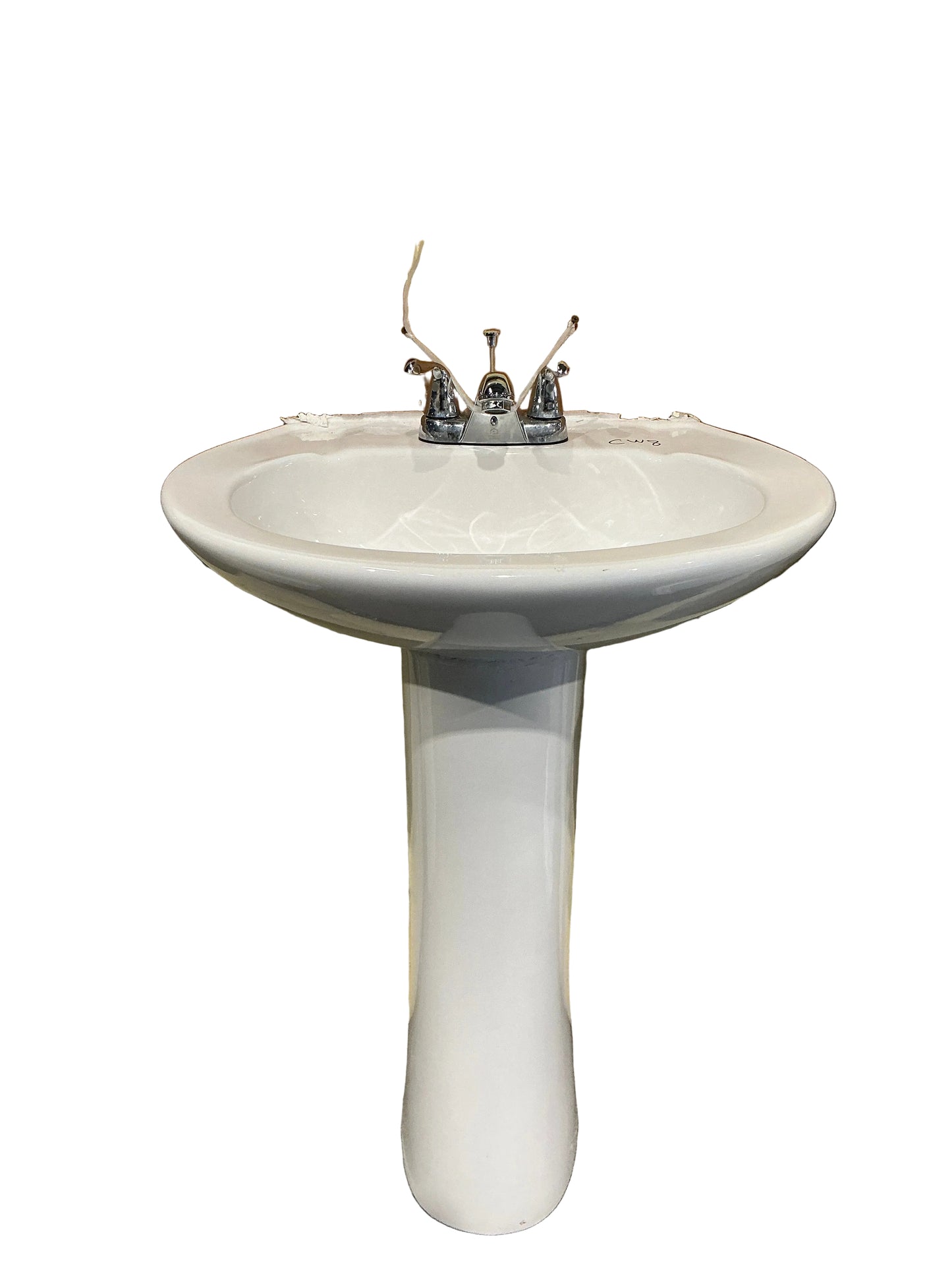 Pedestal sink, CW8