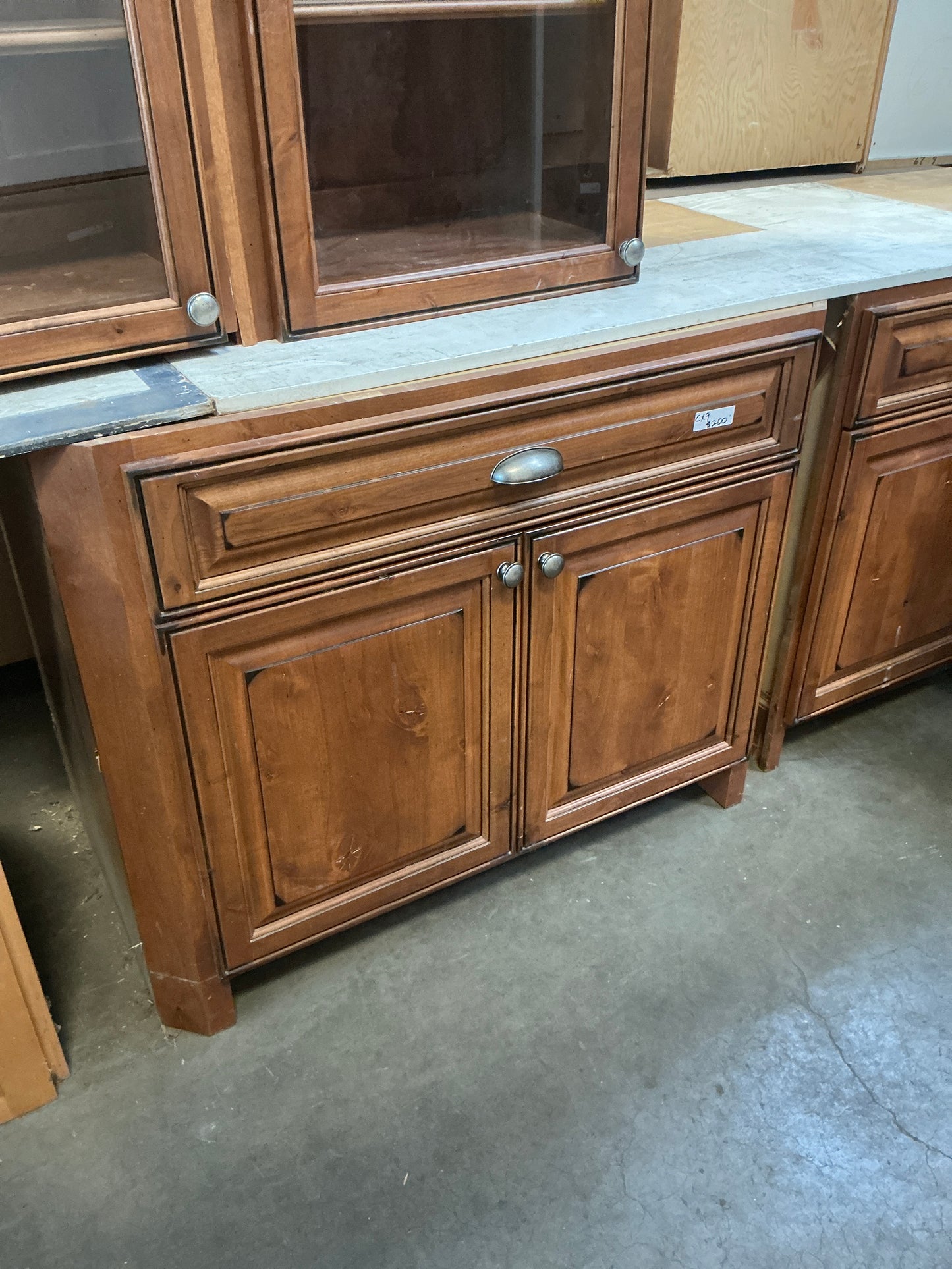 Cabinet, kitchen Base Brown, 2 Door CX9