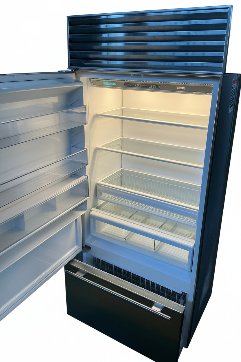 Refrigerator, Stainless steel, Sub-Zero, BA4