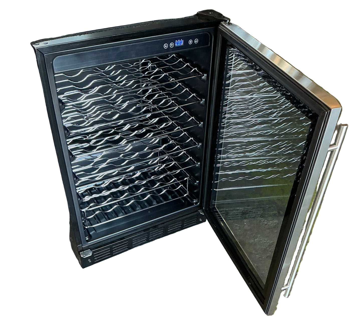 Wine Refrigerator, Magic Chef, 52 Bottles, New, CT9