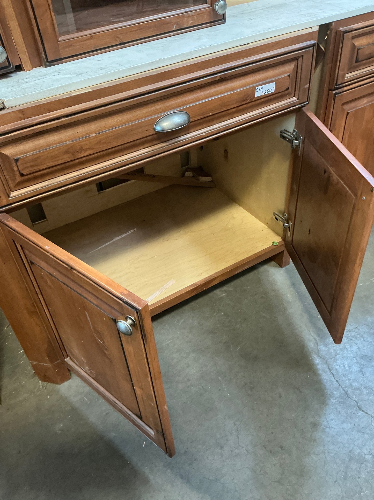 Cabinet, kitchen Base Brown, 2 Door CX9