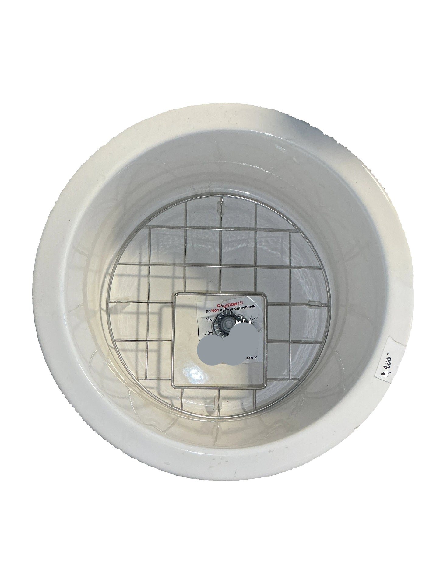 Kitchen Sink Porcelain white TRP
