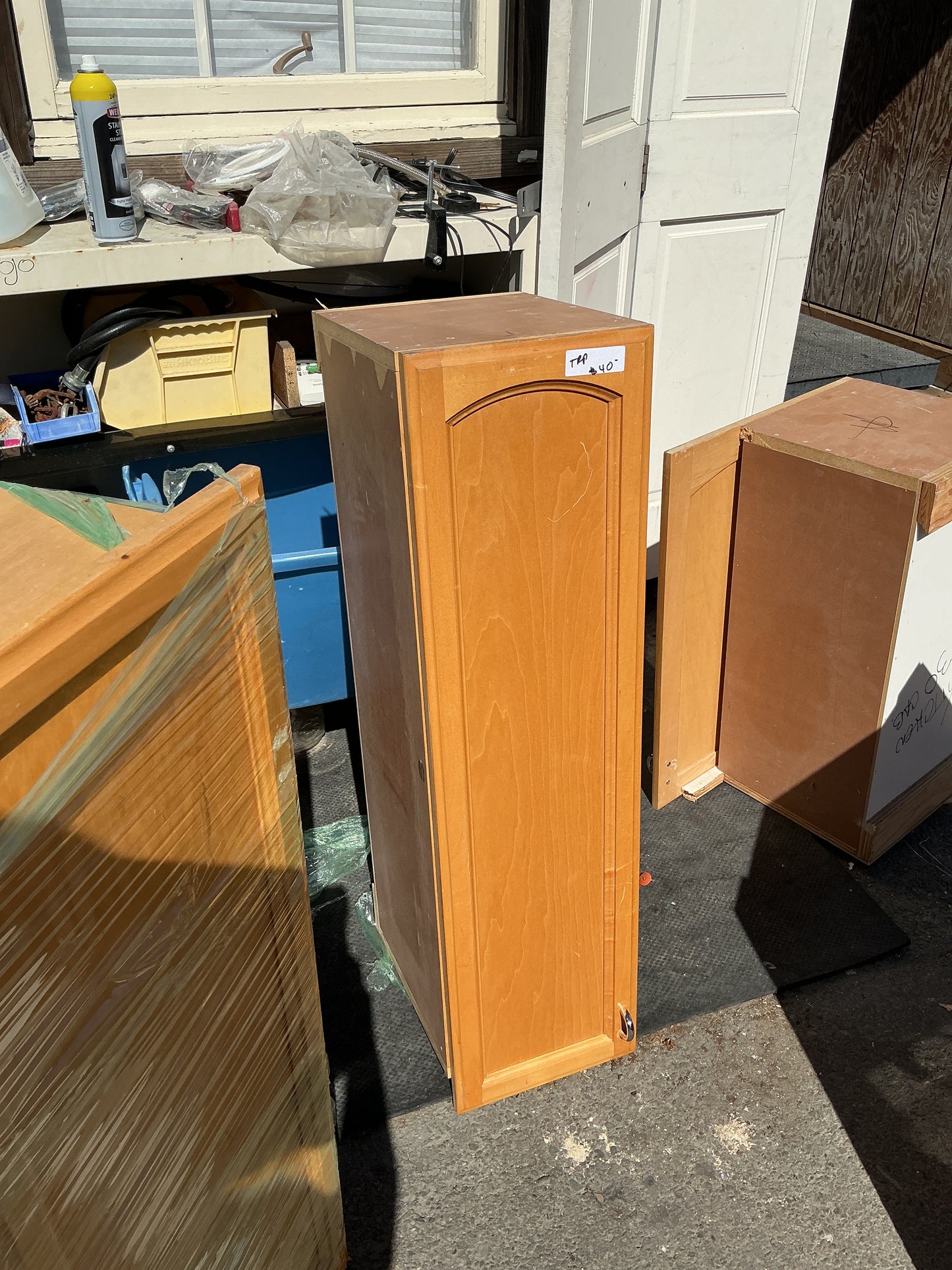 Kitchen upper cabinet, 1-door, 11", TRP