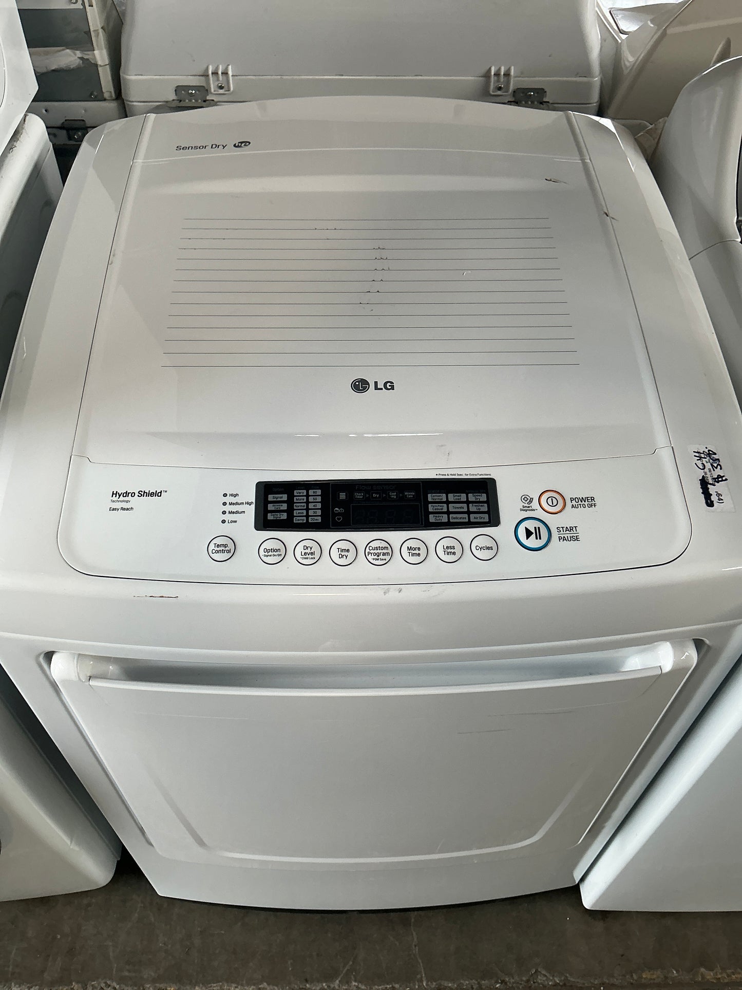 Dryer White LG Hydro Shield CY1
