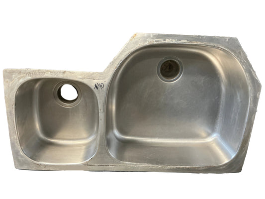 Kitchen Sink Stainless Steel Double TRP.
