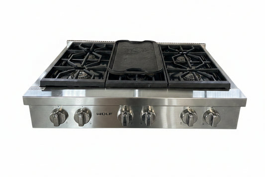 Cook Top, Wolf, 6 Burner, CT7