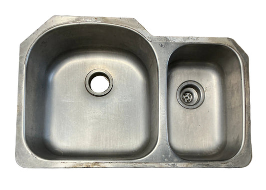 Kitchen sink stainless steel double CV5