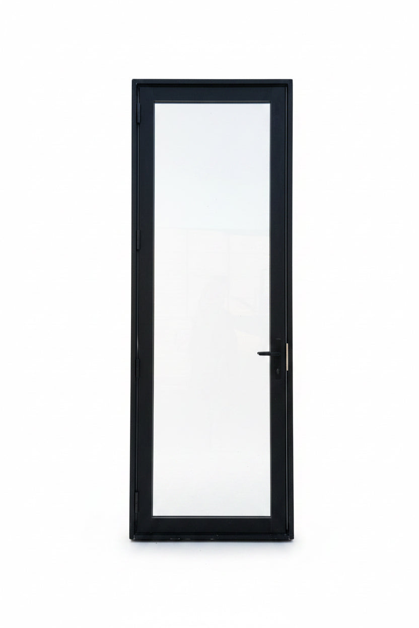 Door, exterior,black, BND, TRP