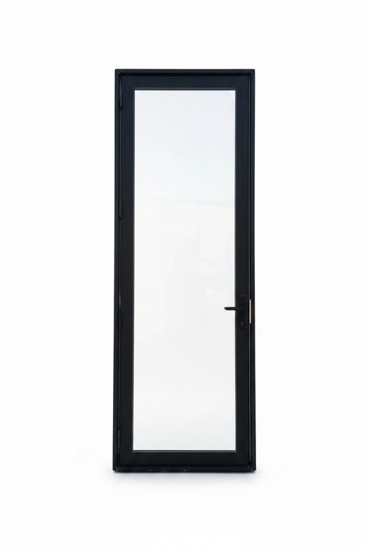 Door, exterior,black, BND, TRP