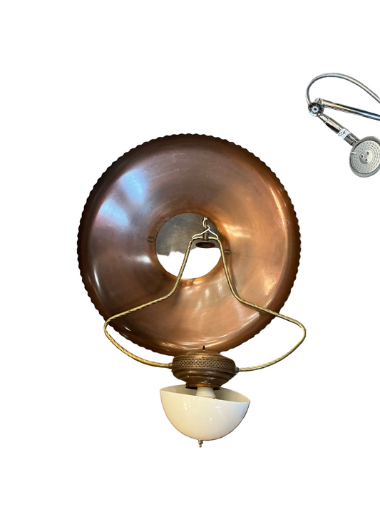Ceiling light, pendant, copper, 22 1/2", CY2