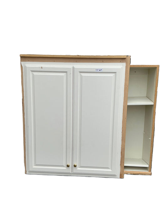 Cabinet, kitchen upper corner, CW7