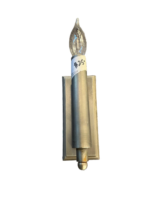Silver wall sconce,TRP