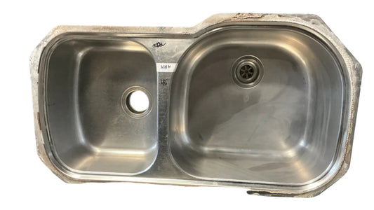 Kitchen Sink Stainless Steel Double HHH