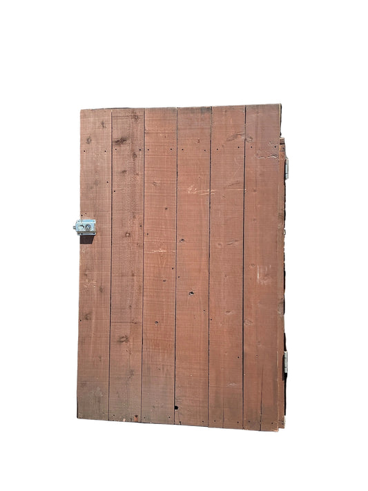 Wooden gate, redwood,CW5