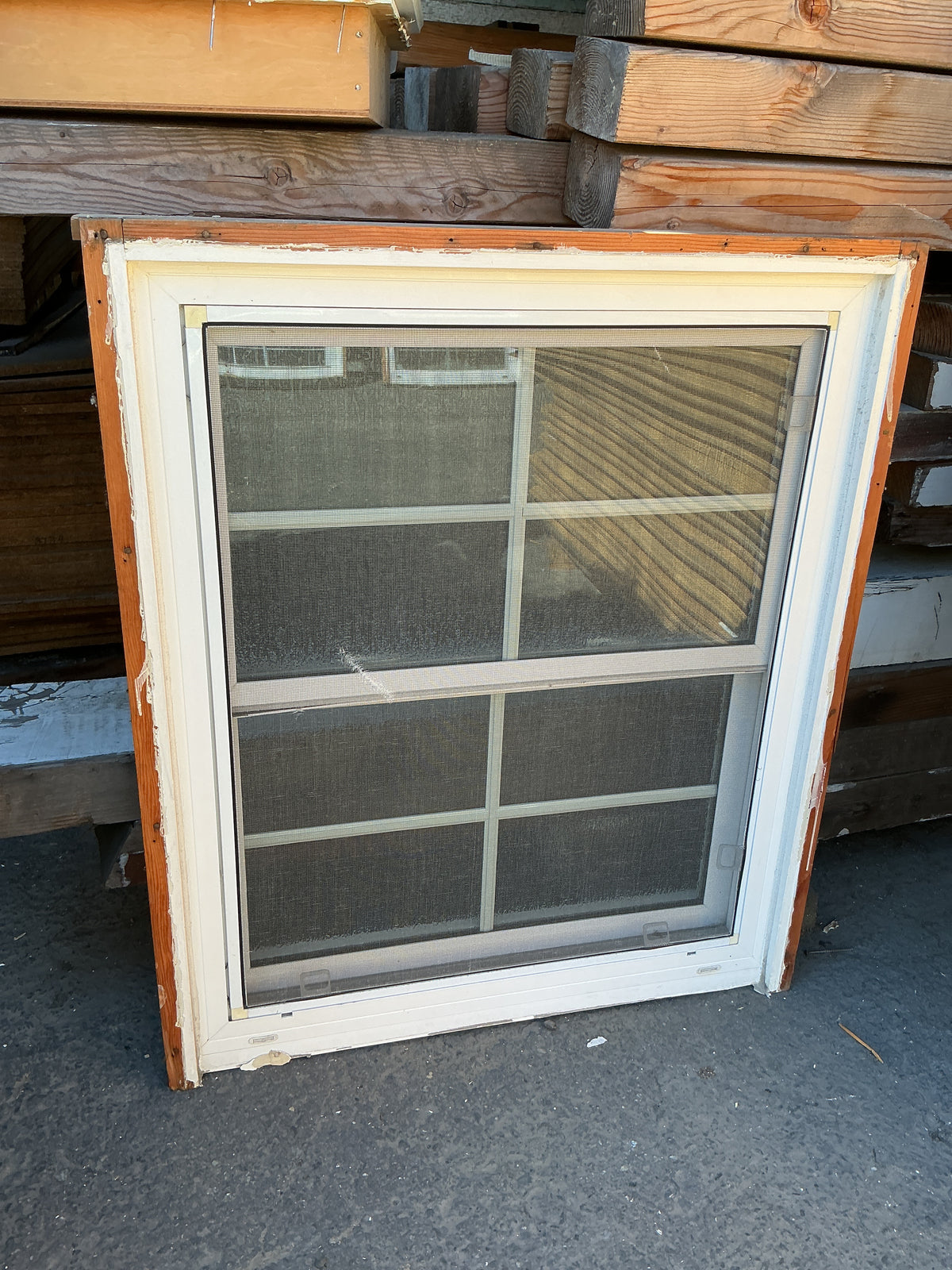 Window, Vinyl, Hung, Glass Frosted, CZ6