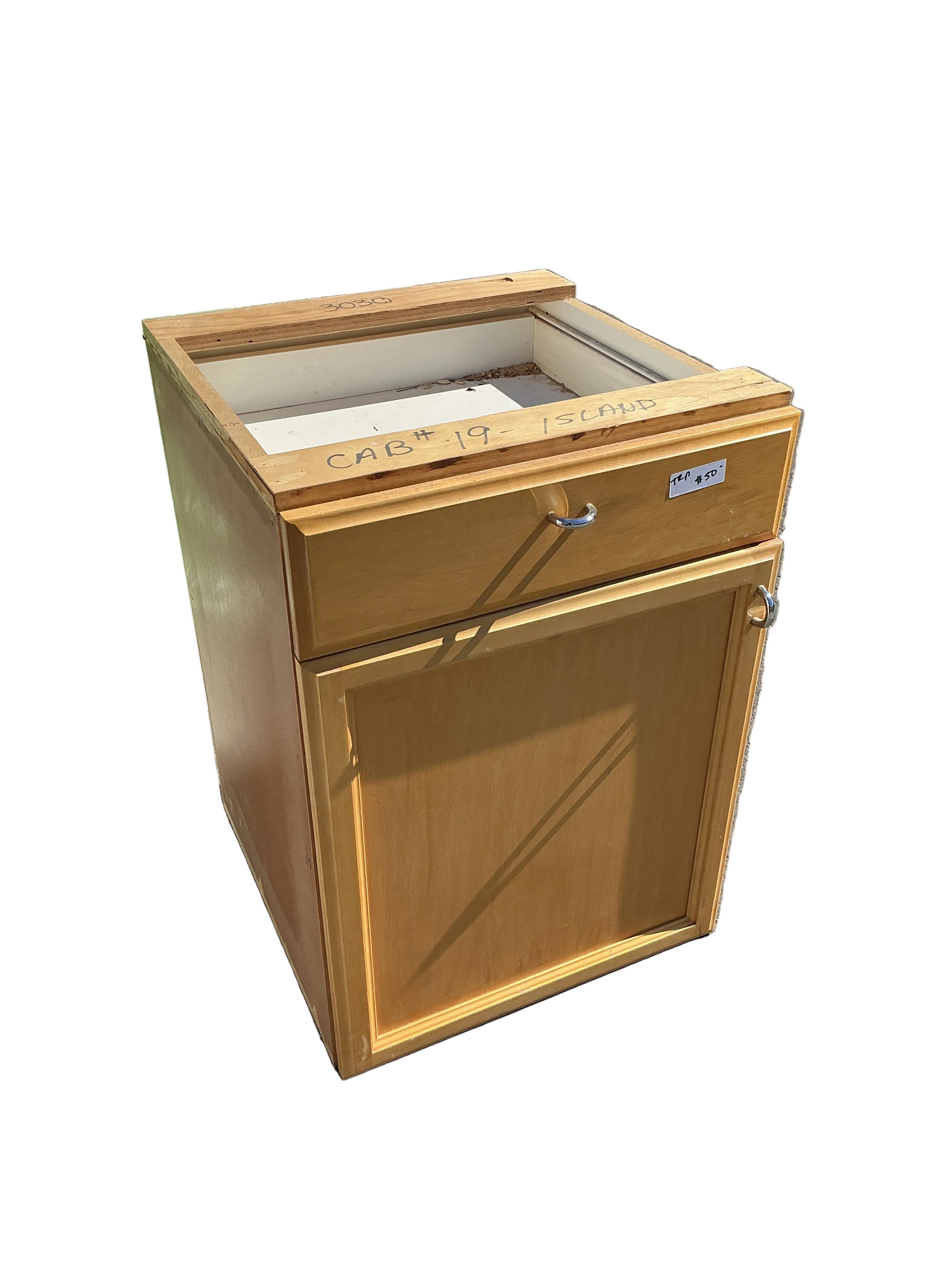 Kitchen base cabinet, 1-door 1-drawer, 22", TRP