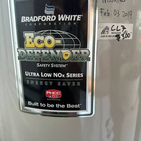 Bradford White 50-gal Water Heater