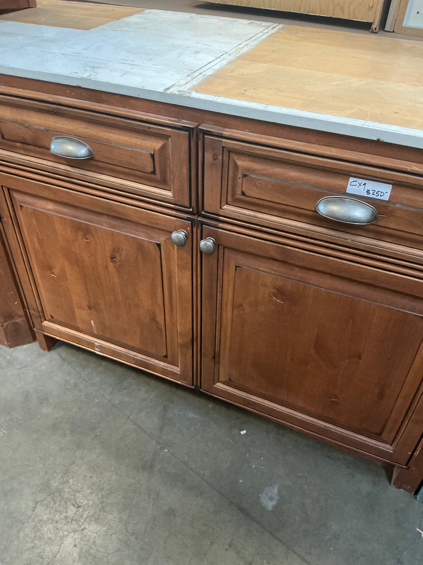 Cabinet, kitchen Base Brown, 2 Door CX9