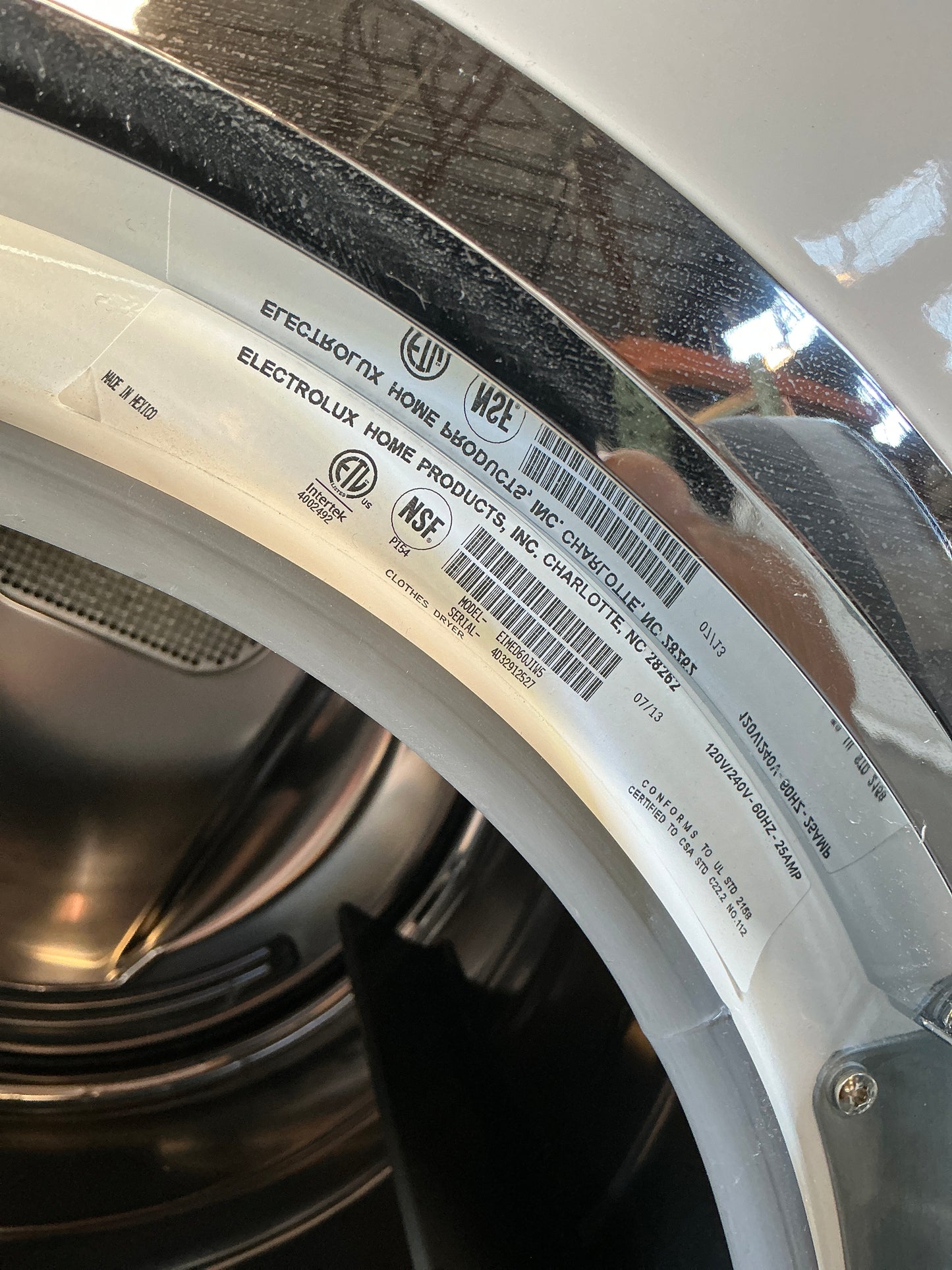 Washer & Dryer Set, Electrolux, CT7