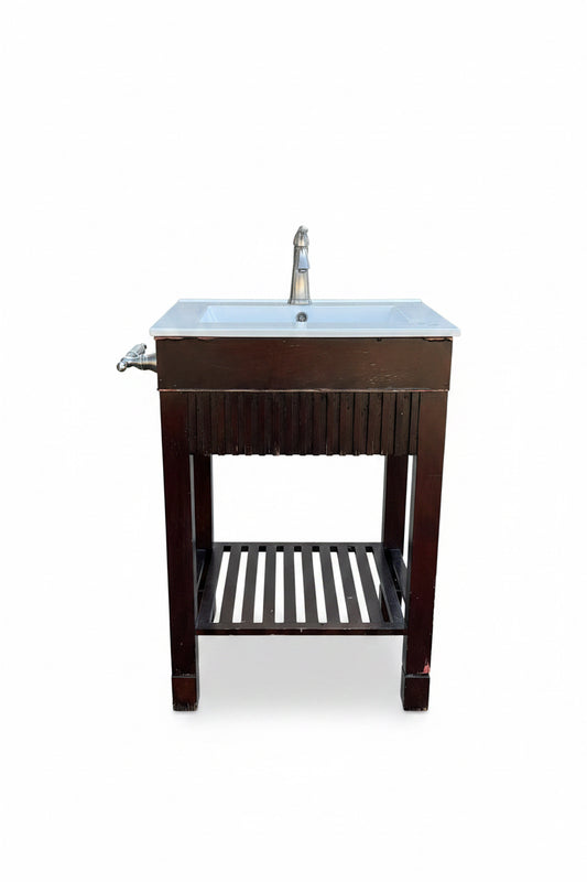 Bathroom vanity, wood, TRP