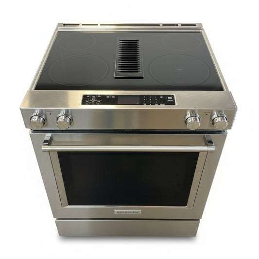 Stove, Electric, KitchenAid, 4 Burner, CT6
