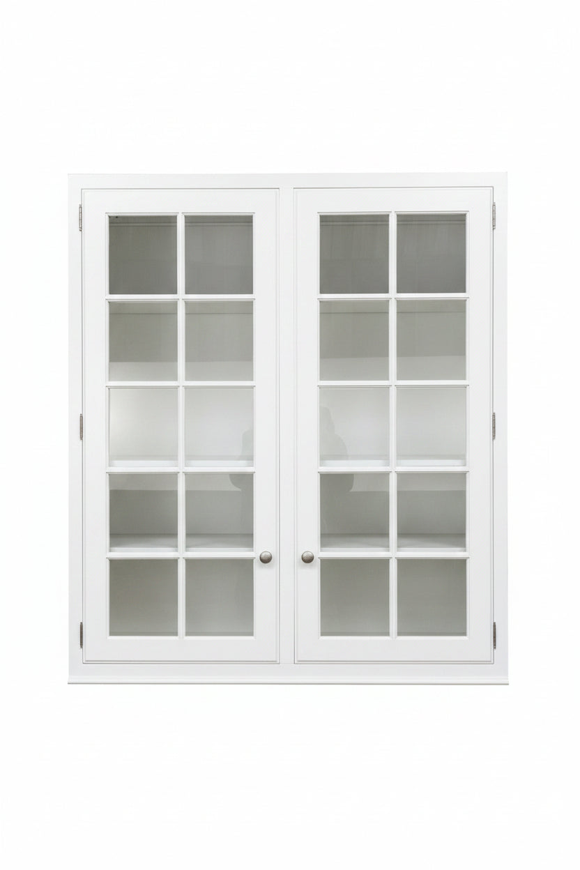 Cabinet, kitchen upper, glass, CS9