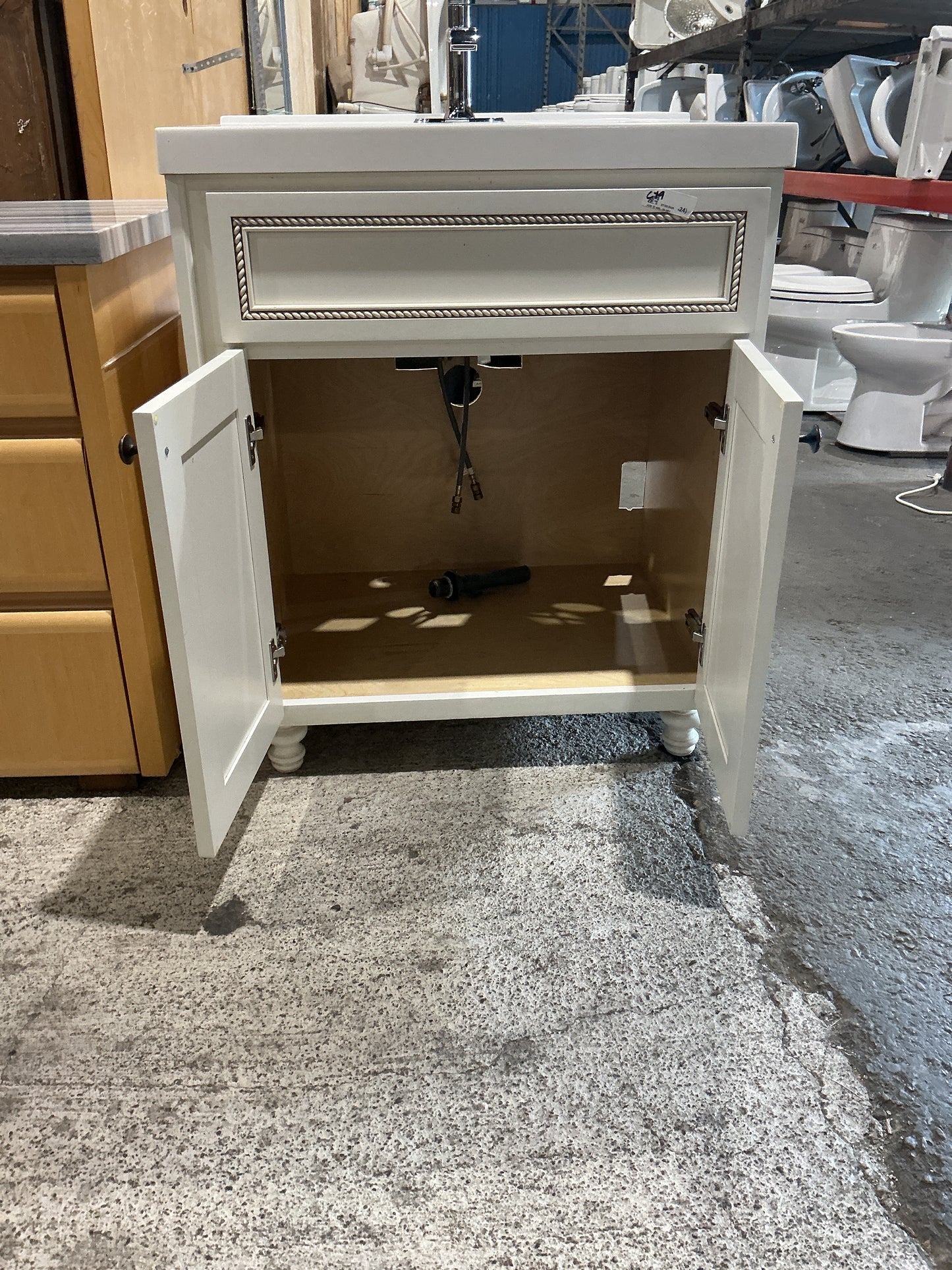 Bathroom Vanity, White, 31", CX9