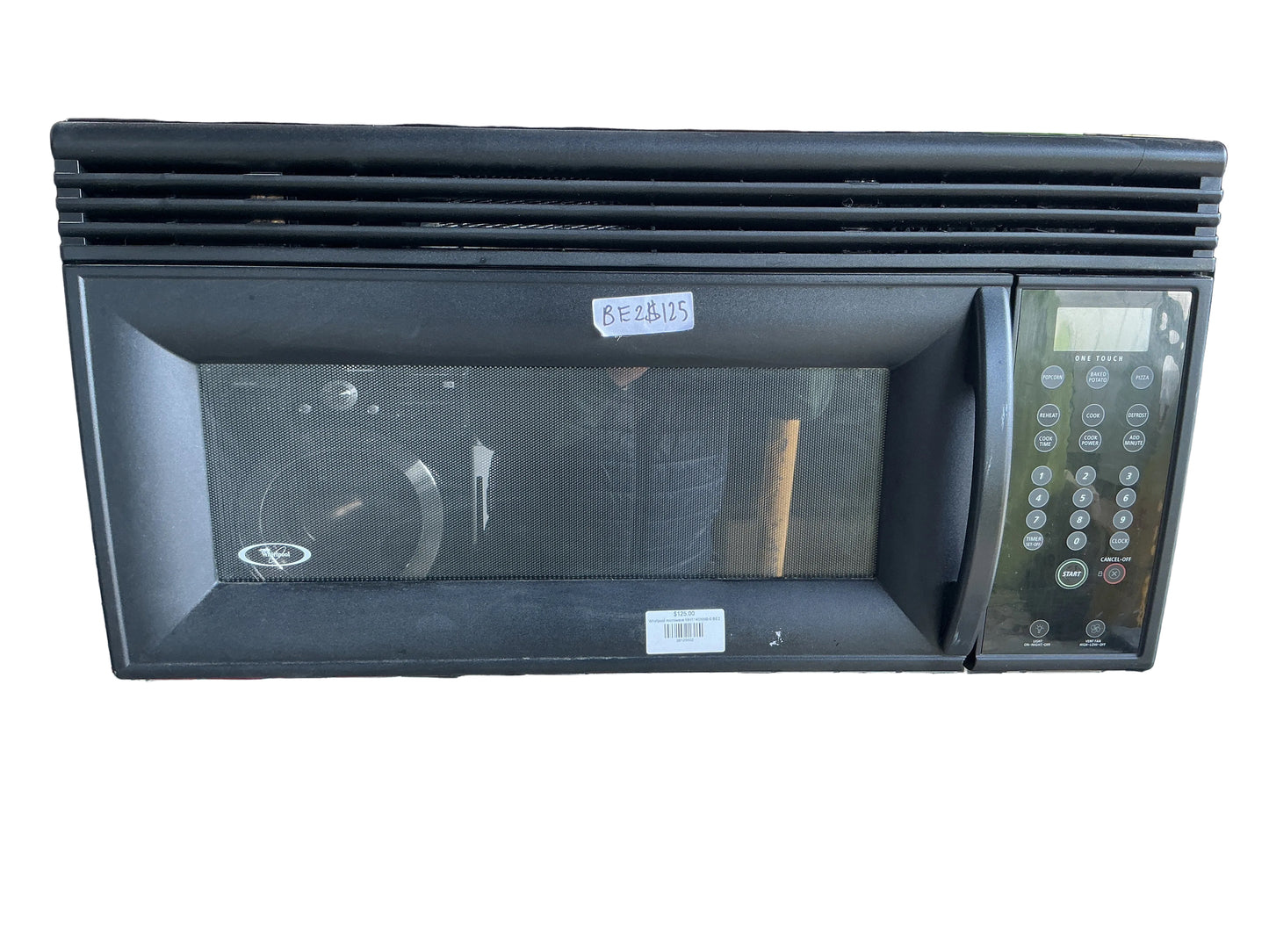 Whirlpool microwave MH1140XMB-0 BE2