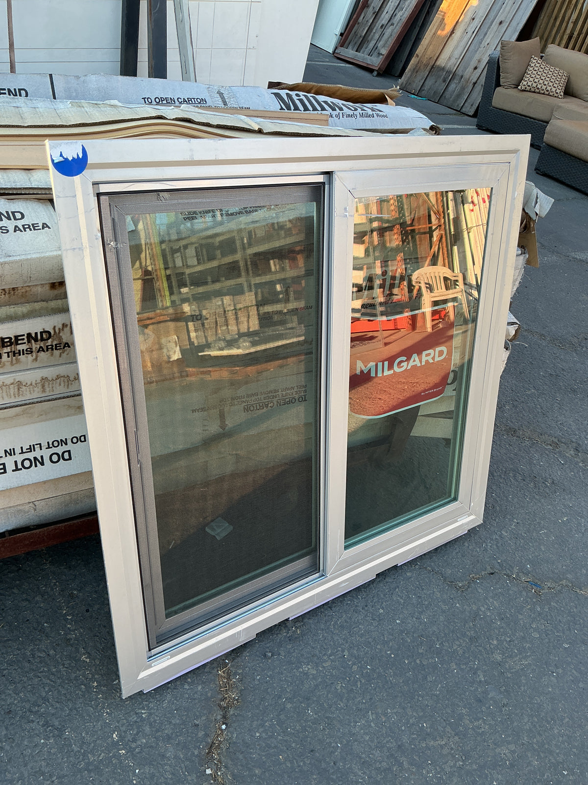 Window, Vinyl, Sliding, Milgard , TRP
