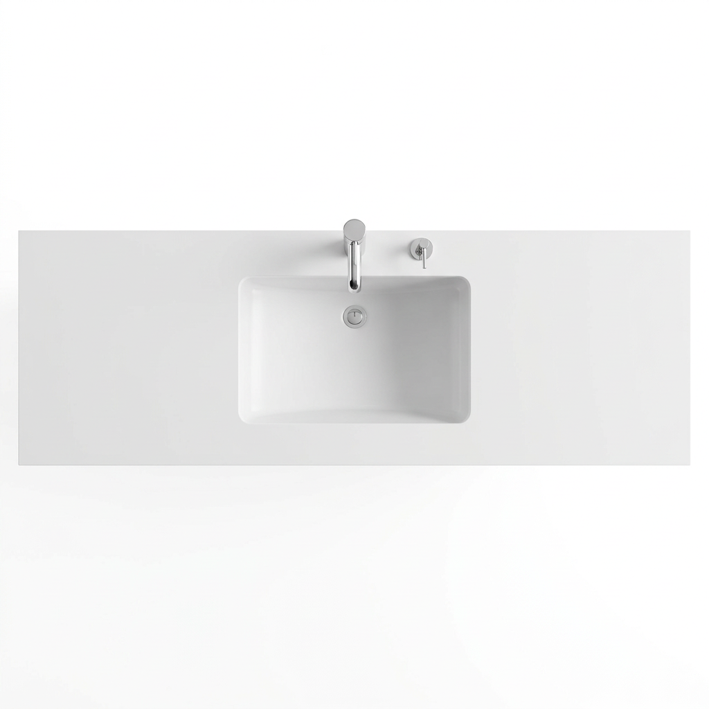 Bathroom Top, With Sink And Faucet, CY7