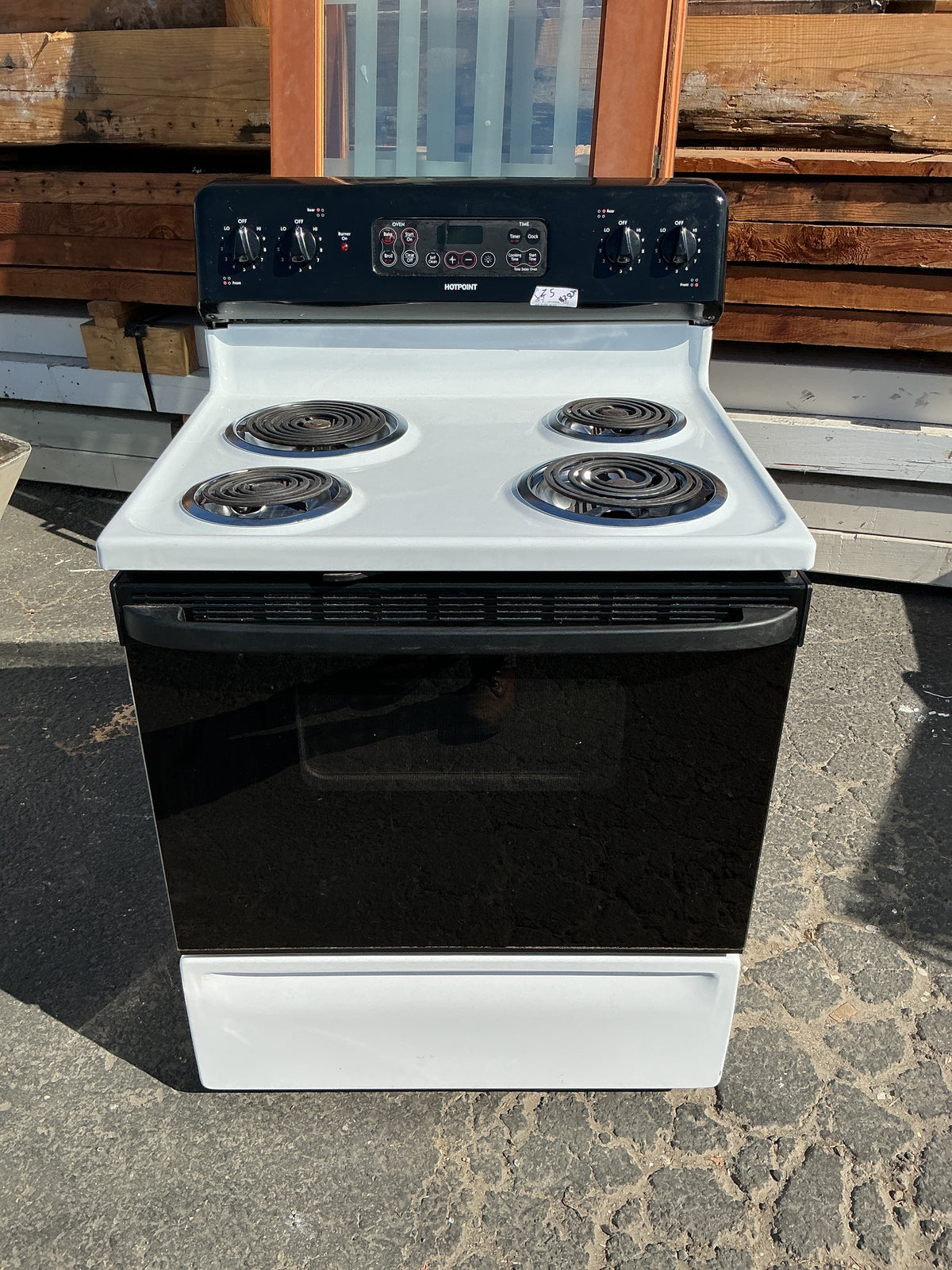 Stove, Hotpoint, Electric, CZ5