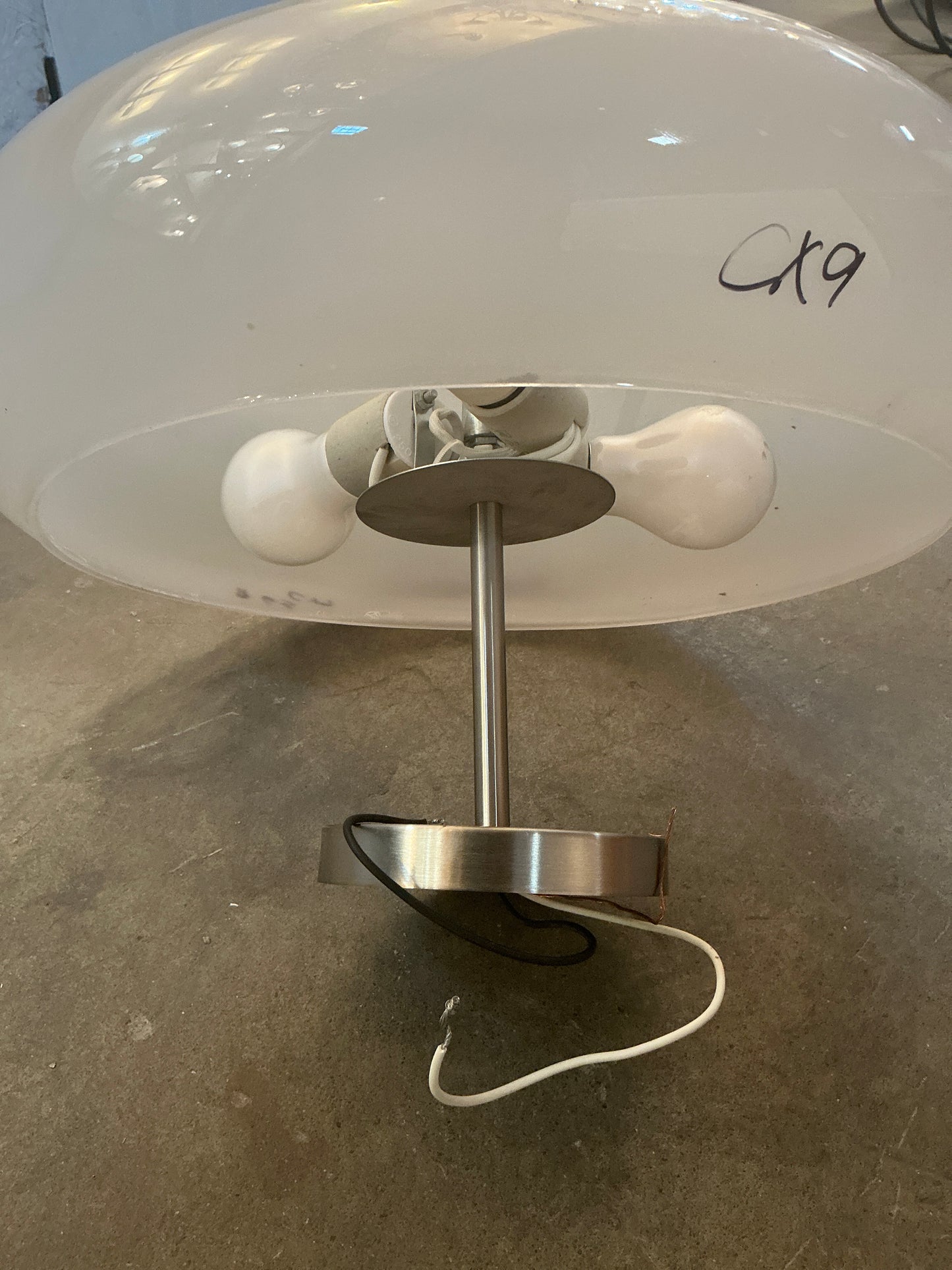 Ceiling light, frosted glass, CX9