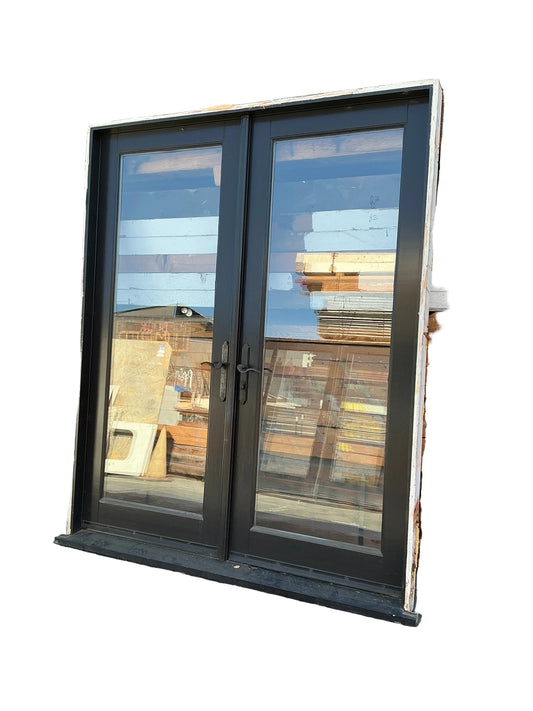 Door, exterior, French, CV1