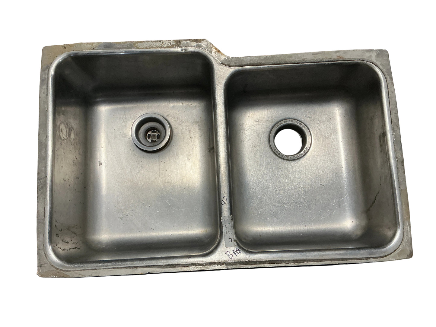 Kitchen Sink Stainless Steel Double BA8