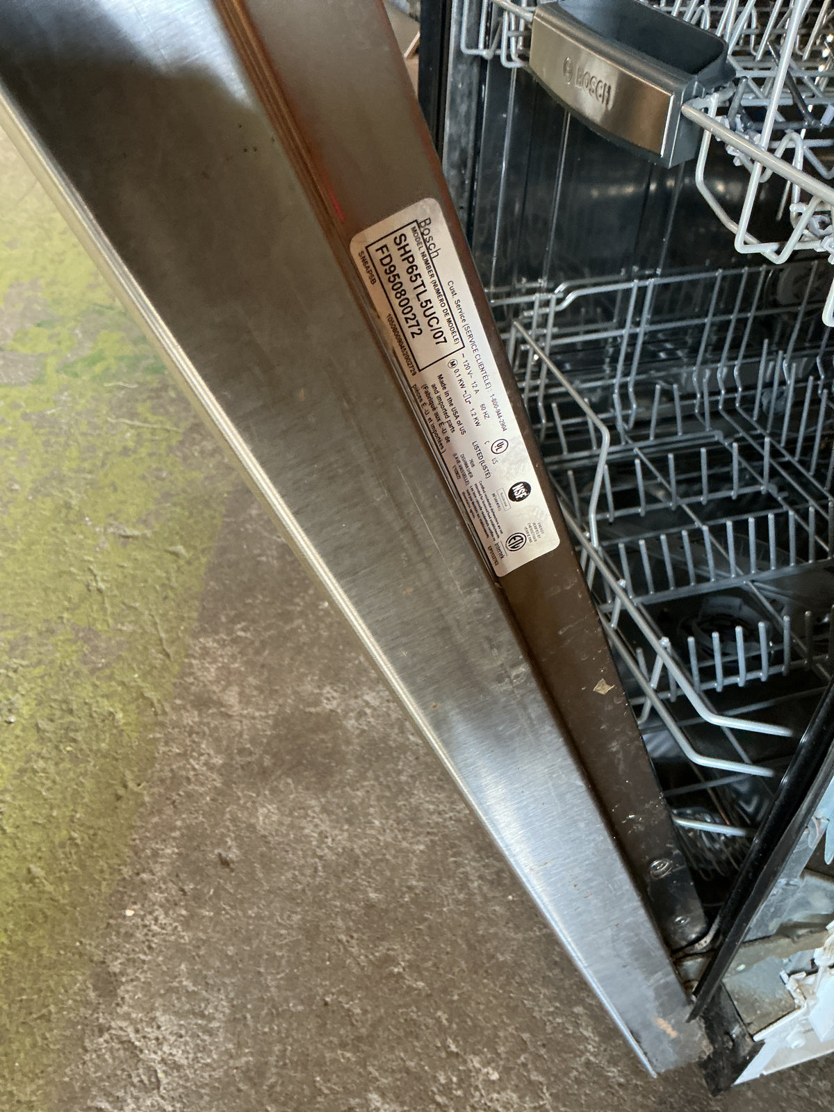Bosch, Dishwasher, Stainless Steel, TRP