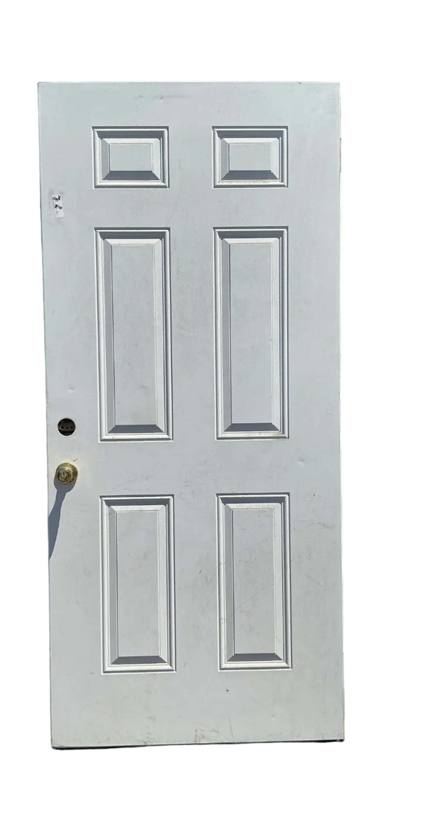 Door, exterior, Masonite, CW5