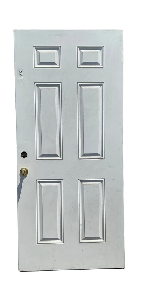 Door, exterior, Masonite, CW5