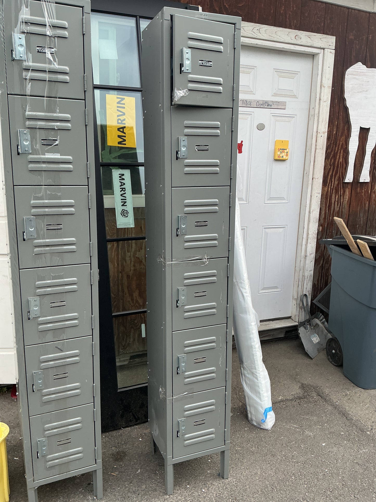 Locker, Metal, 6 Compartment, 12” TRP