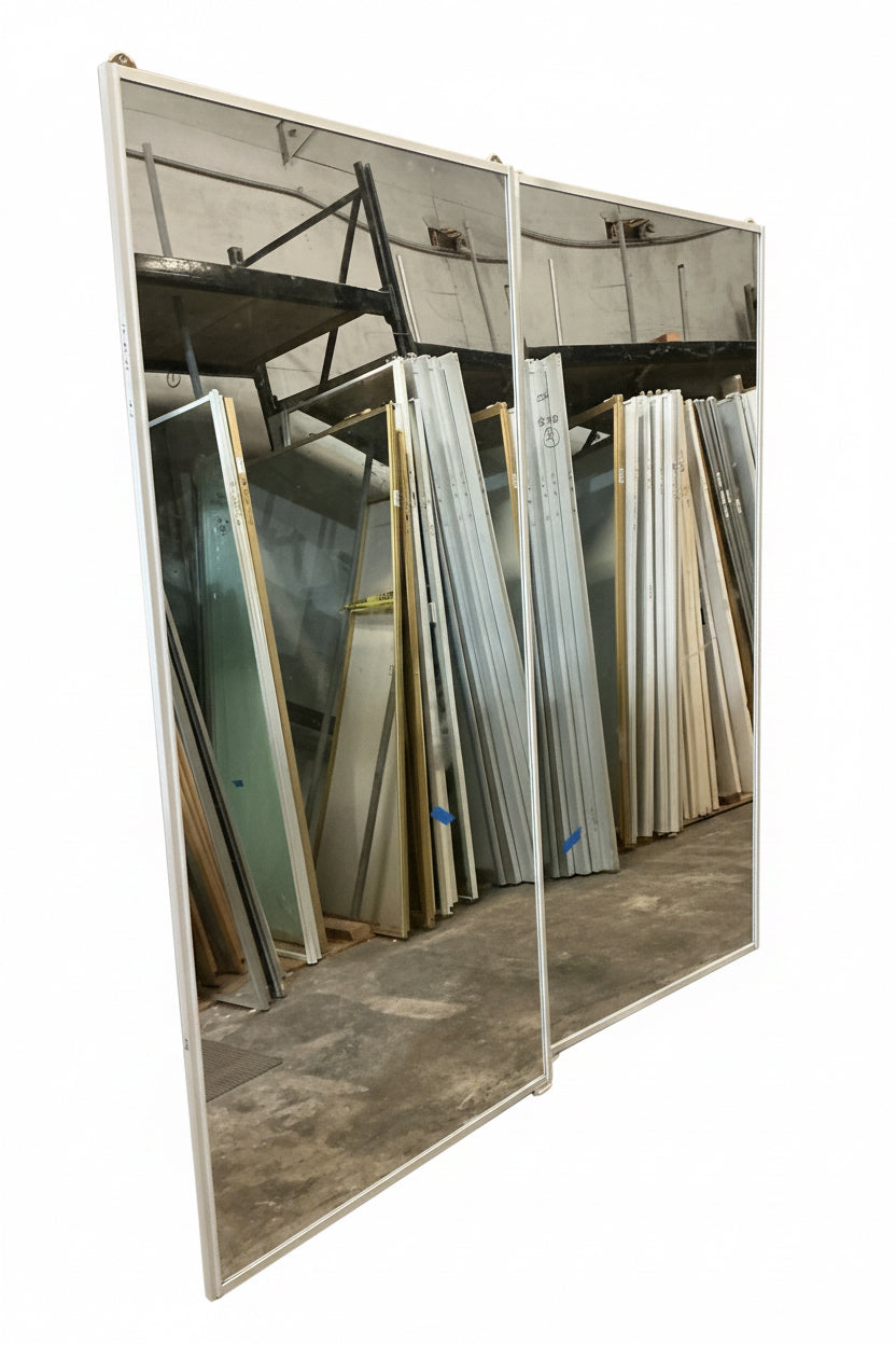 Door, Mirror sliding closet Set 2 door, TRP