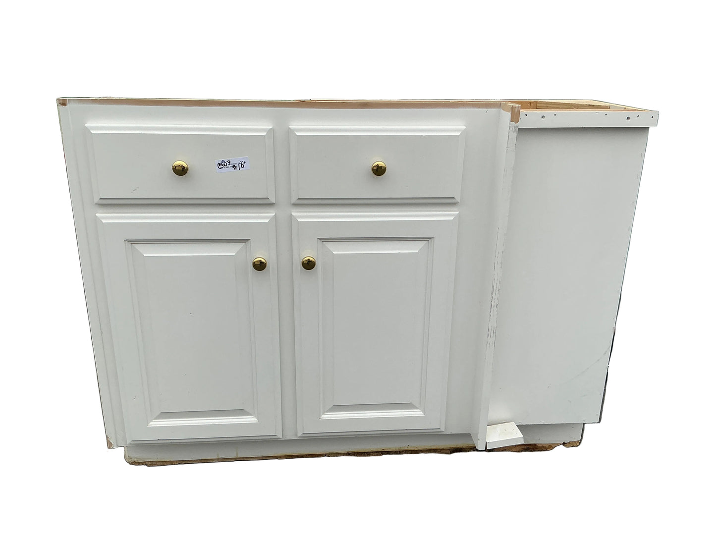 Cabinet, kitchen base corner, CW7