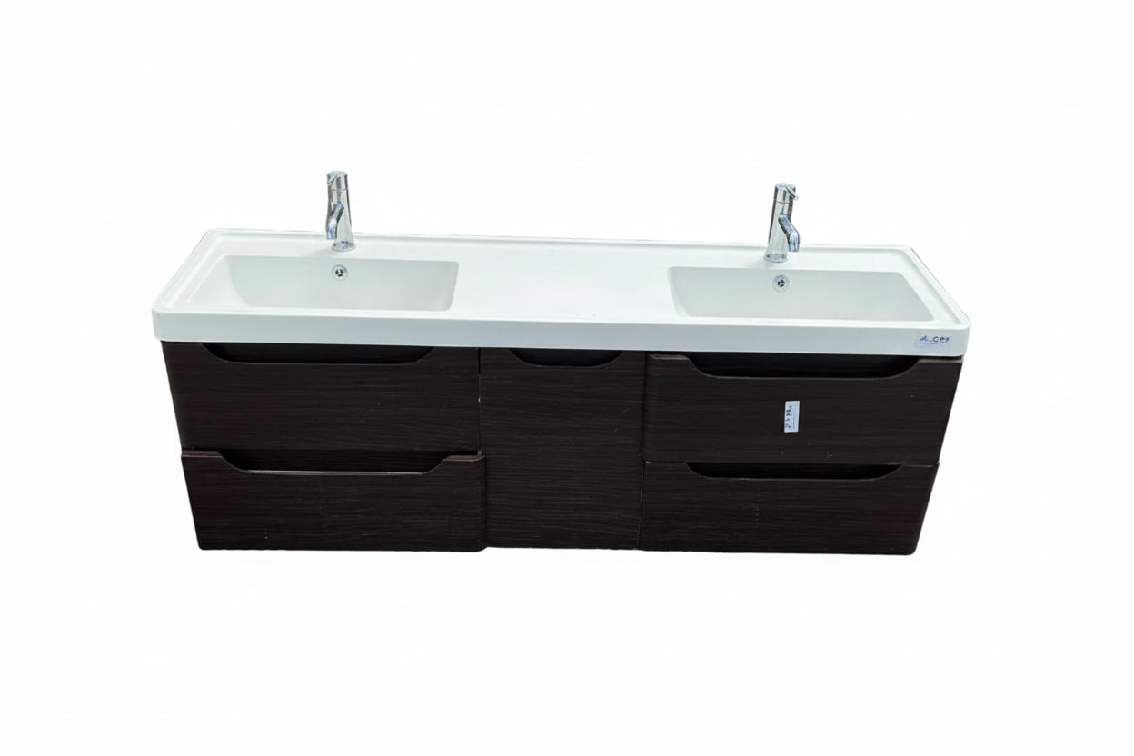 Double sink bathroom vanity,CW4