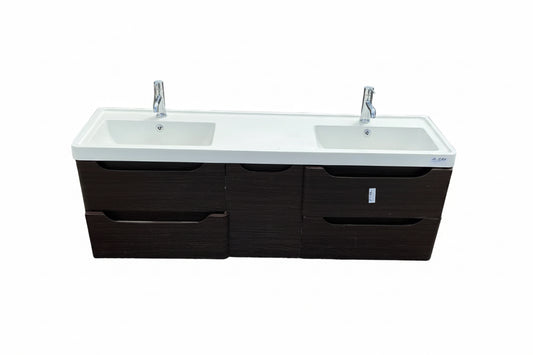 Double sink bathroom vanity,CW4