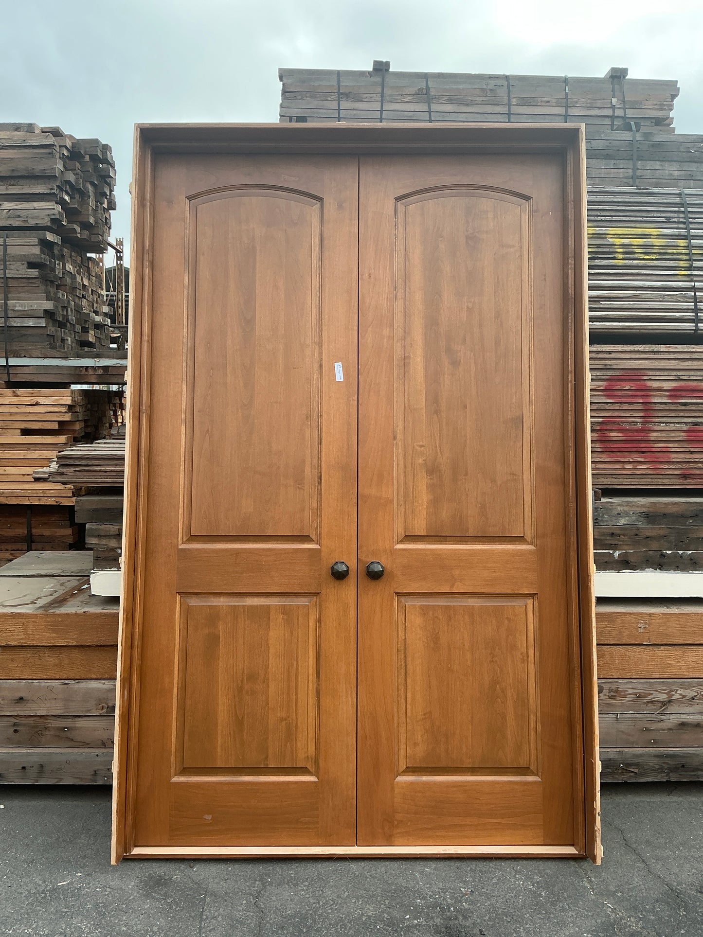 Interior Double Door Wood CX9