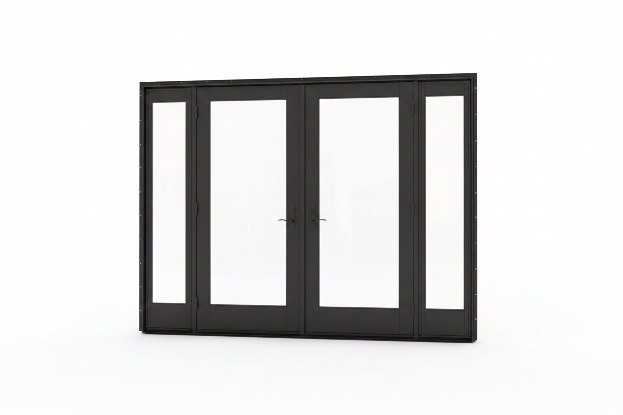 Door, exterior, French, CV1